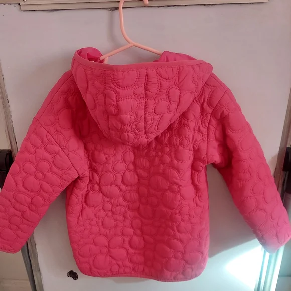 Primark Kids Girls Floral Quilted Jacket, 6-7 years - Picture 3 of 4